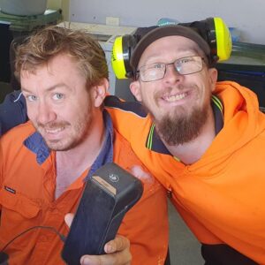 Victor Harbor Employees Ethan and Zach working on their Customer Services Skills